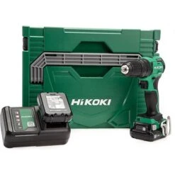 Hikoki DV12DDJHZ 12V Peak Brushless Combi Drill (2 X 4Ah Batteries)