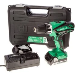 Hikoki DV18DGL/JMZ 18v Combi Drill 13mm Keyless Chuck