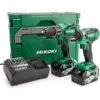Hikoki KC18DBFL2JDZ 18V Combi Drill & Impact Driver Twin Pack (2 X Multi-Volt Batteries) -Hikoki Shop Hikoki KC18DBFL2JDZ 18V Combi Drill Impact Driver Twin Pack 2 x Multi Volt Batteries