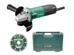 Hikoki 115mm 4.5" Angle Grinder 600W Includes Disc And Hard Case 240v HIKG12STX